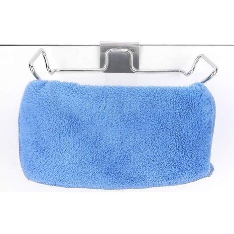 Support de Sac Poubelle Suspendu, Support Rangement Multifonctionnel pour Cintre en Acier Inoxydable, Serviette Poubelle, Organisateur de Déchets pour Cuisine, Garde-Manger, Garage, Salle de Bai (1/4)