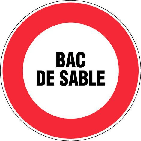 Panneau Bac à sable - Rigide Ø180mm - 4041995
