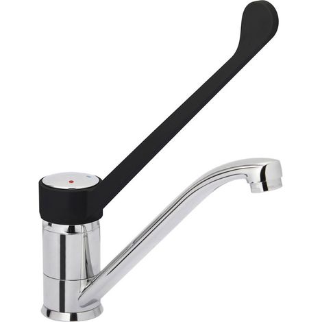 Robinet mitigeur commande à coude- sortie mono - Diamond (1/2)