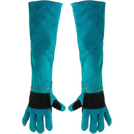 Gants de soudage Gants en cuir en cuir en cuir des gantelets soudeurs de thermos (1/5)