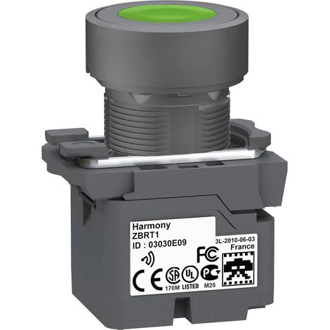[NEUWERTIG] B-Ware Schneider Drucktaster Taster Xb5 Sender Schwarz Komplettgerät Befehlsgerät 22 Mm