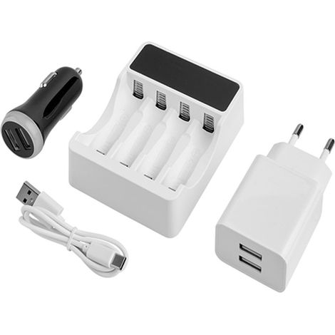 CARICABATTERIE PORTATILE PER BATTERIE RICARICABILI MAURER