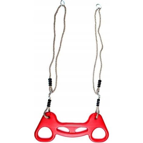 Altalena a trapezio rossa nel tuo parco giochi