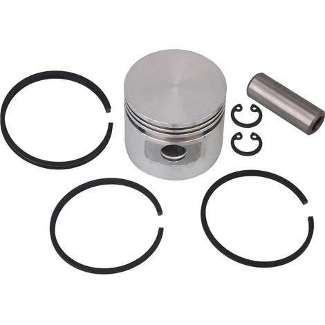 Remplacement du piston métallique 47 avec segments, axe et circlips pour compresseur d'air (1/3)
