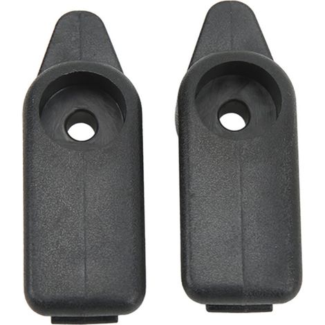 Jeffergarden Paire de supports de pare-soleil de voiture, noirs 10411051, de remplacement pour Corvette C5 1997 – 2004-DOU