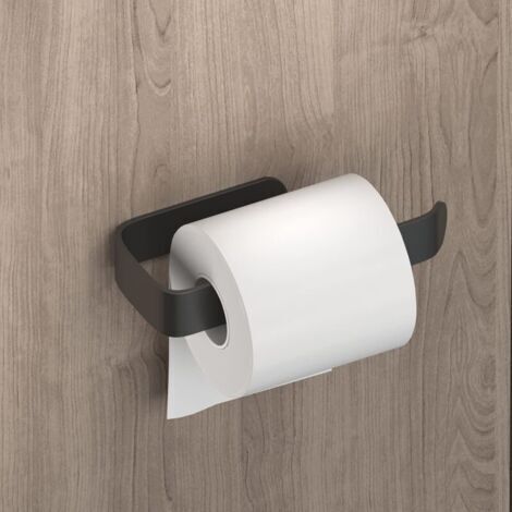 Papier Toilette Porte Papier Toilette Adhésif Fort Porte-Papier Toilette Support Papier Rouleau sans Percage Papier WC Porte Rouleau Papier Toilette Mural (1/5)