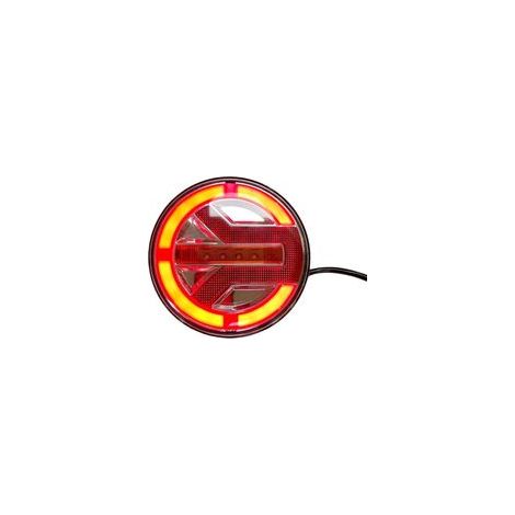 29 feux arrière ronds LED pour remorques – étanches IP67, 12 V, homologués ECE R7, montage facile (1/5)