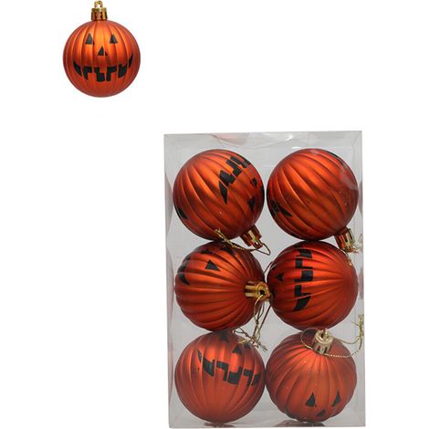 Bemaltes Spielzeug hängt von der Decke, 6-Smiling Pumpkin Ball (1/5)