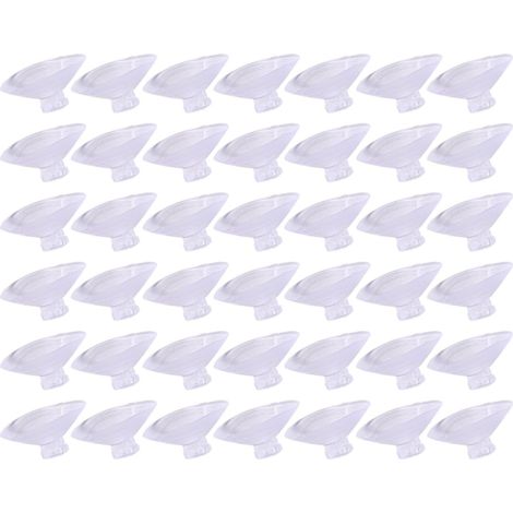 à ventouse en plastique transparent 3 cm pour fixer des