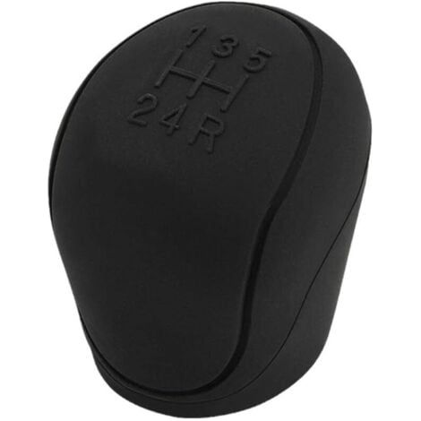 1PCS (Noir) Couvercle universel pommeau levier vitesse voiture en silicone souple automatique 5 vitesses pommeau levier vitesse capuchon anti-dérapant voiture levier levier vitesse Colorés (1/5)