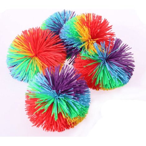 Lot de 5 balles sensorielles, balles anti-stress, balles anti-stress en fil de fer pour enfants (1/5)