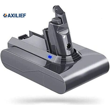 Batterie rechargeable 21.6V 5.0Ah pour aspirateurs Dyson V6 – Li-ion haute capacité – Performance optimale pour nettoyage sans fil (1/4)