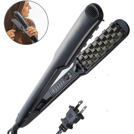 Brosse à cheveux volumisante professionnelle Augmente le volume des cheveux, brosse en céramique pour un volume optimal, température réglable, cordon pivotant