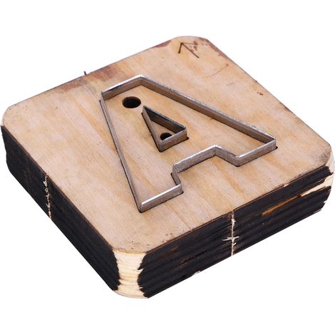 Outils de perforation pour le travail du cuir, perforatrices, moules de découpe à faire soi-même et moules pour lettres majuscules (1/4)