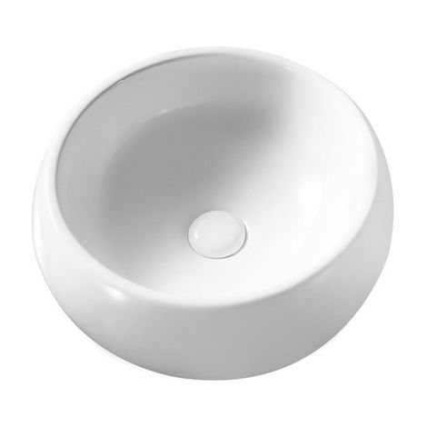 Lavabo appoggio LA37 bianco dm 39.5