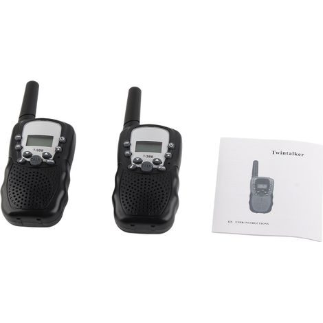 Talkie-walkie enfant robuste, jouet de communication portable pour garçons et filles, talkie interactif durable pour jeux extérieurs (1/5)