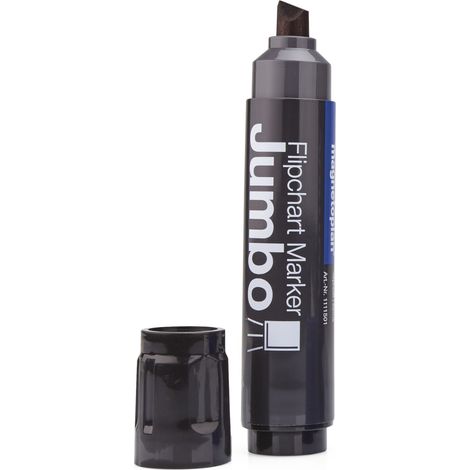 Magnetoplan Flipchart-Marker Jumbo, schwarz, 4 Stück 4 Stk