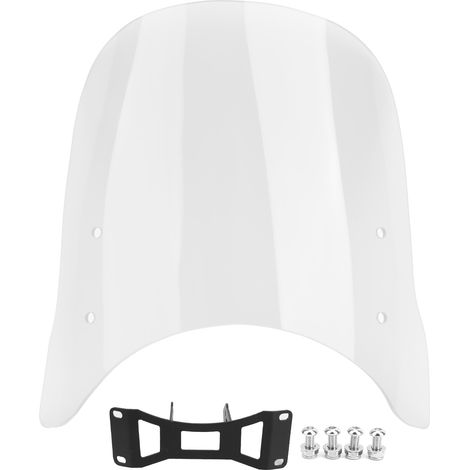 Pare-brise moto acrylique rallonge déflecteur vent transparent compatible Honda CB650R 2018-2020 (1/5)