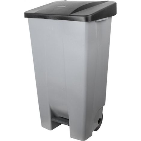 Poubelle à pédale 120 L - Denox (1/3)