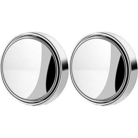Toter-Winkel-Rückspiegel – 5,1 cm HD-Konvexglas – 360°-Panoramasicht – ABS-Gehäuse – Für PKW, SUV und LKW – 2er-Pack (1/5)