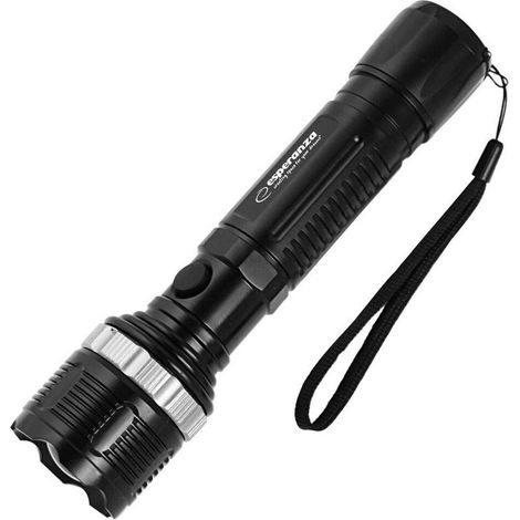 Lámpara portátil Esperanza EOT072 negro 75 lúmenes zoom