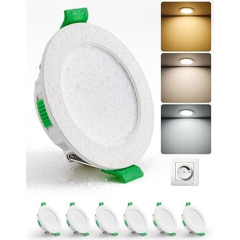 Ceiling Spots Dimmable Extra Flat, 55 mm - 68 mm Hole (1/5)