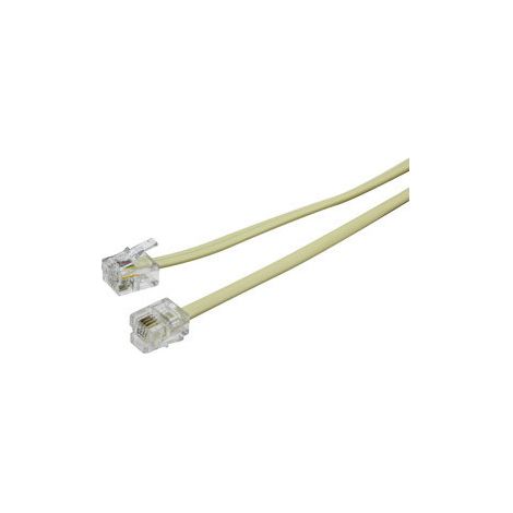 Cavo telefonico Rj11 White Lunghezza 7 metri Tel-rj11-wh/07