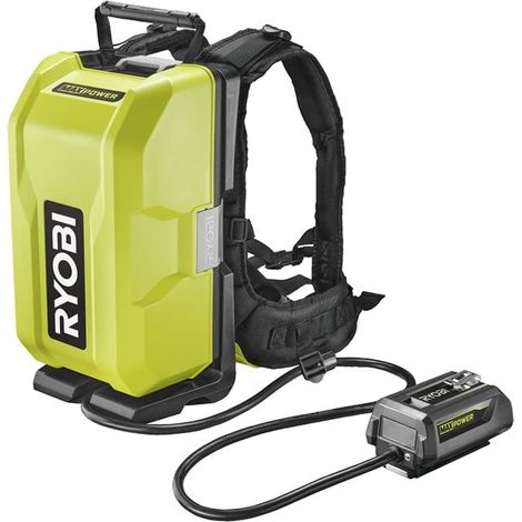 Ryobi – Chargeur dorsal pour batterie 36V Max Power 6,0 Ah – Chargement séquentiel – Affichage de charge intégré – Harnais confortable (1/4)