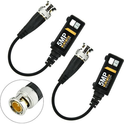 Transmetteur Vidéo 8MP sur Câble Ethernet pour Surveillance Haute Définition (1/5)
