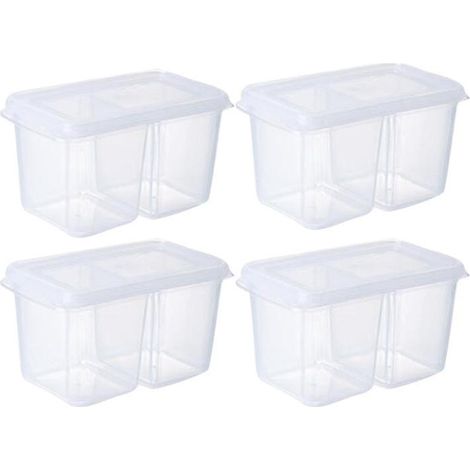 Boîte de rangement pour 4 oignons, gingembre et ail