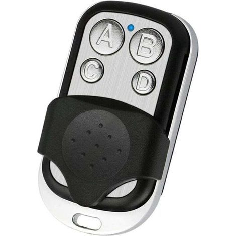 Duplicateur de clé de clonage à 4 canaux, télécommande sans fil 433 MHz, copie de code métallique pour gadgets, portail de voiture, garage (1/4)