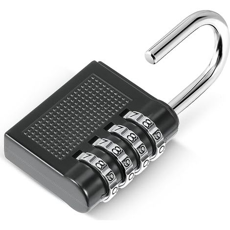 Cadenas, Cadenas Code - Serrure Combinée Imperméable Pour Valise, Casier, École, Portail. Alliage de Zinc Renforcé, Cadenas de Sécurité Extérieur (1/4)