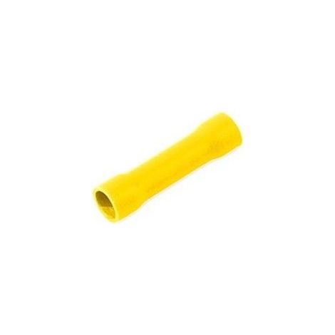 Manchons pré-isolés 6mm Jaune 50 pcs