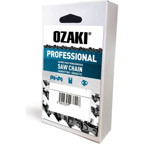 Chaîne De Tronçonneuse Ozaki Pro Semi Carrée 3/8 .063 (1,6mm) 78 Entraîneurs.