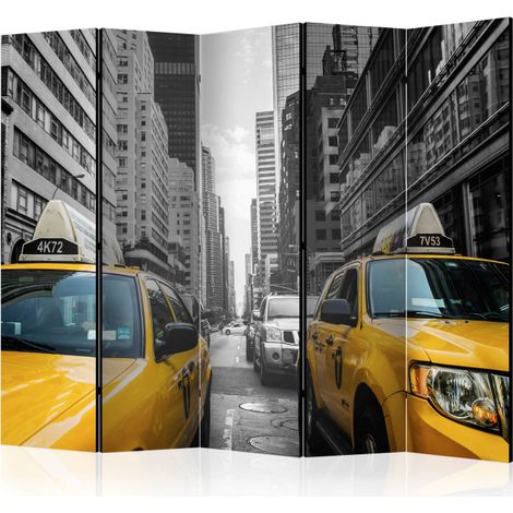 Paravent 5 Volets "New York Taxi" 172x225cm (1/2)