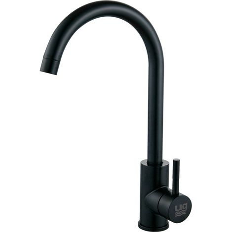 Rubinetto monocomando per lavello Catriel in colore nero