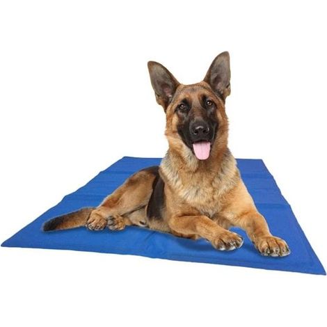 Tapis rafraîchissant pour chiens et chats, lit en gel imperméable, grand format, 65 x 50 cm (1/5)