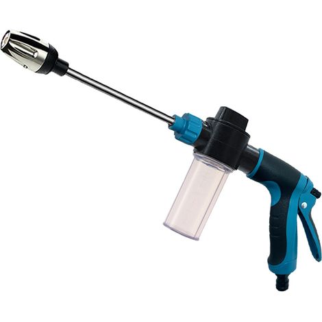 Pistolet de Lavage Haute Pression T8 avec Réservoir à Mousse - Bleu, 1 Pièce-lsw (1/3)