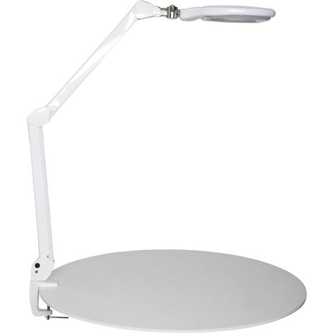 Maul 8266002 LED-Lupenleuchte mit Klemmfuß MAULcrystal Vergrößerungsfaktor=1.75 x  2021 Energieeffiz (1/5)
