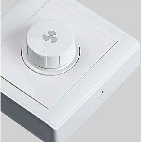 Lot de 2 variateurs de vitesse pour ventilateur de plafond 300 W, 220 V, 10 A, panneau de commande (1/3)