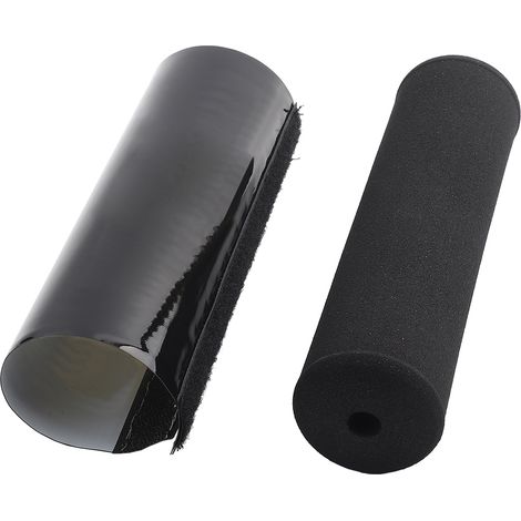 Protecteur de coussinet de barre transversale de guidon de moto rond, pour Motocross, Dirt Bike, ATV, Quad, noir (1/5)