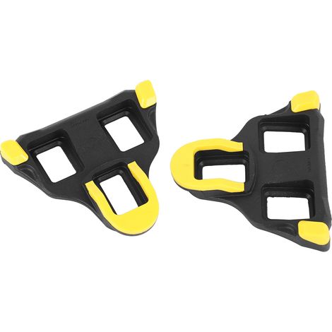Jeu de cales pour vélo de route, pédales de vélo à verrouillage SPD, cales flottantes à 6 degrés, conception à 3 trous (1/5)