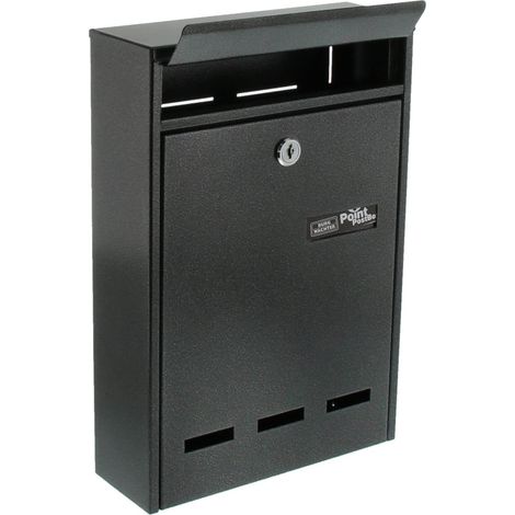 Burg-Wächter POCKET 5871 E Cassetta della Posta, Grigio (1/4)