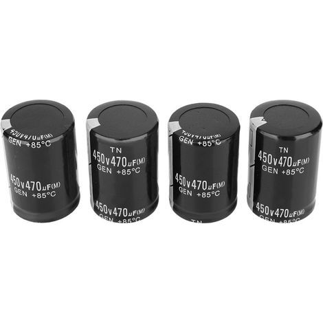 4 Aluminium-Elektrolytkondensatoren 470µF 450V 35x50mm für Inverter-Schweißgerät (1/5)