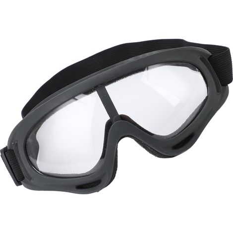 Lunettes de sécurité à mémoire de forme, haute clarté, antibuée, pour les sports de plein air, cyclisme et randonnée. (1/5)