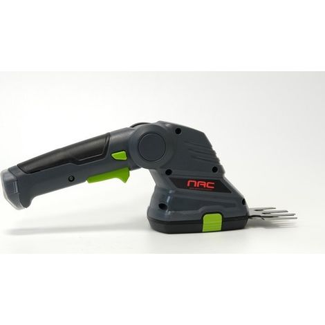 NAC Tijeras Inalámbricas 3,6V, herramienta de jardín, corte preciso, césped y arbustos, mango telescópico ajustable, sistema de cambio rápido, diseño compacto (1/5)