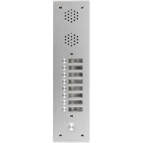 Plaque av alu 6mm 1r 08bp URMET 7771/8