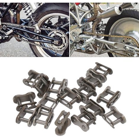20 à vendre 420 tête de chaîne pour Baja Doodle Bug Motovox mini bike port freight Predator 212cc go-kart maillon de connexion principal (1/5)