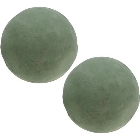 2pcs mousse florale sphère fleur boule de fournitures de fleuriste pour la maison jardin décoration de JARDINIERE - BAC A FLEUR (1/3)