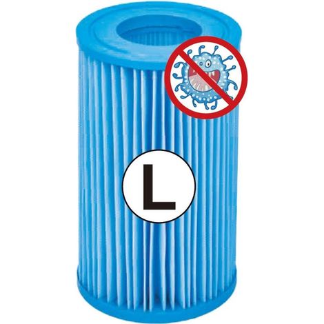 Filtre de pompe antibactérien 106 x 203 mm 1000 gal TYPE 3 (1/2)